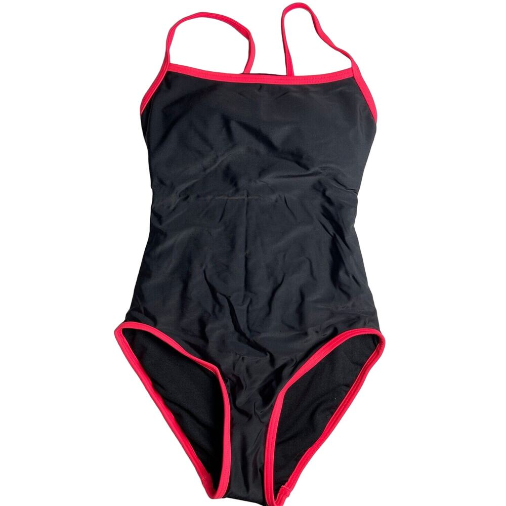 TYR Womens Huntington Beach Solid w/Contour Cups 1pc Swimsuit Sz Small NWOT